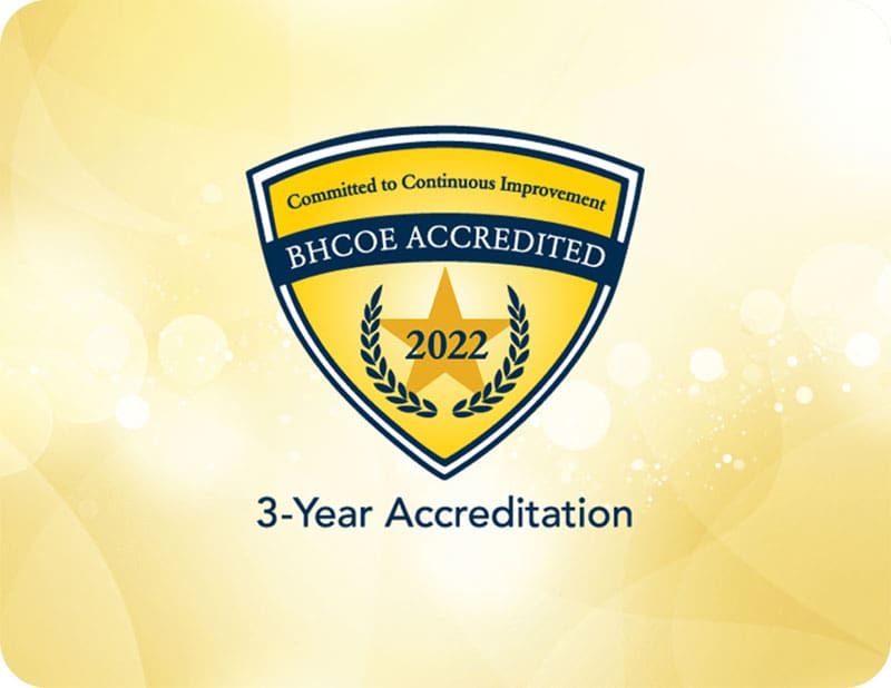 3 Year Accreditation