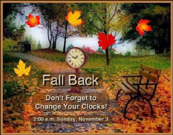 fall back